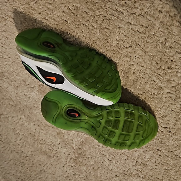 Nike Air Max 97 'City Pride Dallas Home' Black Green Sneaker sz 5.5Y - Picture 7 of 8
